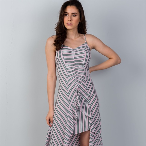 🌺😍 Asymmetrical front midi Dress!! 😍 - Picture 6 of 7